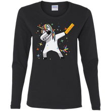 Load image into Gallery viewer, Funny Unicorn Teacher Long Sleeve Shirt
