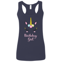 Load image into Gallery viewer, Funny Unicorn Birthday Tank Shirt
