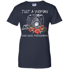 Load image into Gallery viewer, Just A Women Who Loves Photography Shirt
